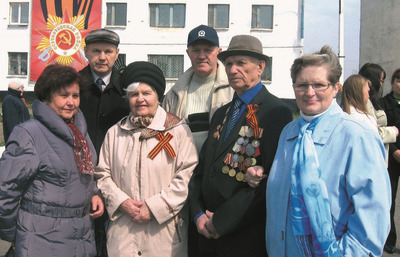Встреча ветеранов в День Победы